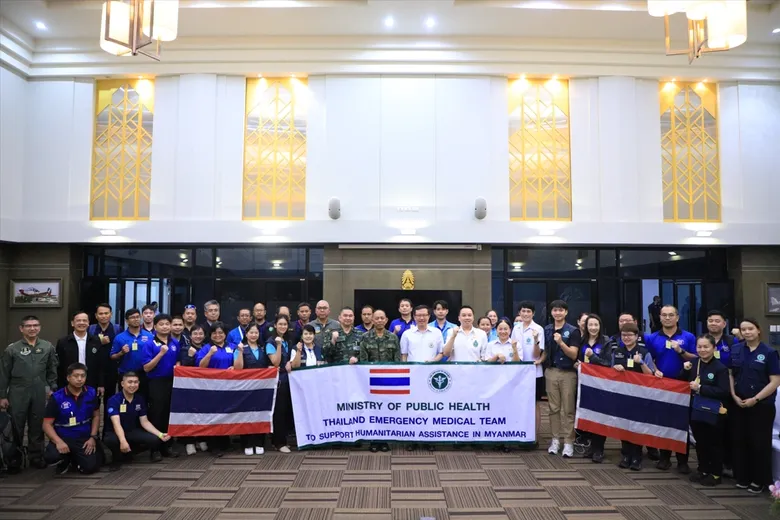 SEhRT กรมอนามัย สร้างความยั่งยืนด้านการจัดการสุขาภิบาลและอนามัยสิ่งแวดล้อม ที่ประเทศเมียนมา ส่งทีมผลัด 4 ร่วมกับ EMT Thailand
