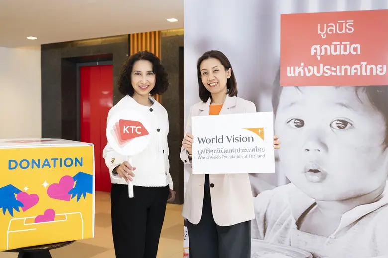 KTC and Cardmembers Join Forces to Donate Over 29 Million Baht to the World Vision Foundation