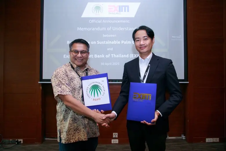 EXIM Thailand Joins Hands with RSPO to Uplift Thailand's Palm Oil Industry toward Sustainability with Competitiveness on Global Trade Front amid Increasingly Strict Environmental and Human Rights Rules