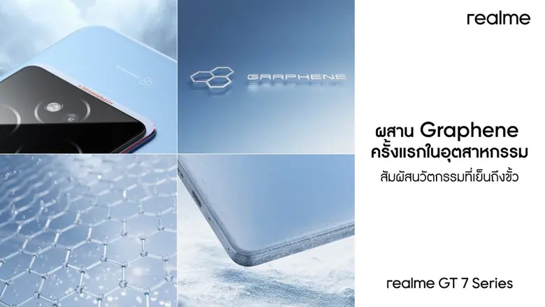 Power That Never Stops! เตรียมเปิดตัว realme GT 7 Series สร้างนิยามใหม่ของ Flagship Killer 2025 ครั้งแรกในโลก 27 พฤษภาคมนี้ที่กรุงปารีส
