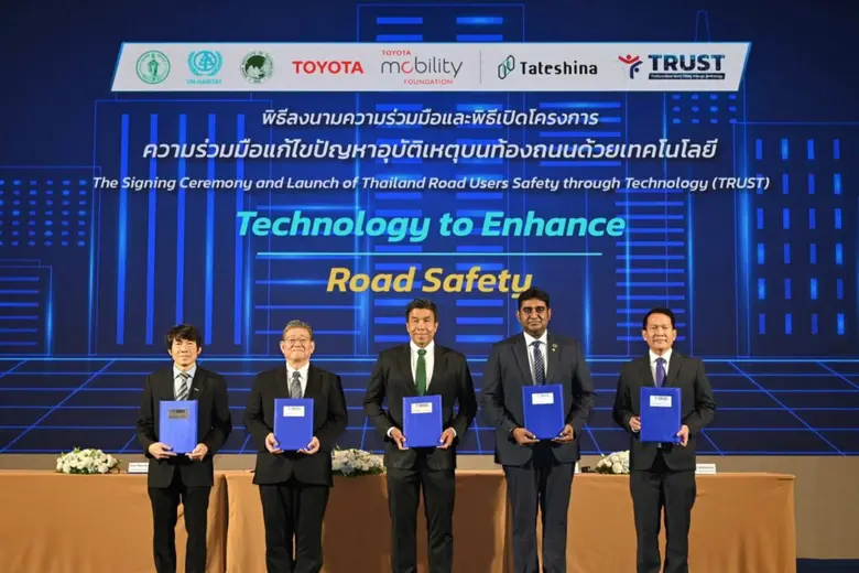 TRUST Project Launched to Boost Road Safety in Thailand