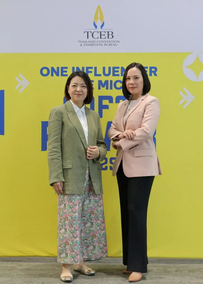 ทีเส็บ เดิมเกมรุกเปิดตัวโครงการ "One Influencer One MICE Soft Power" ดึงอินฟลูเอนเซอร์ปั้นภาพลักษณ์อุตสาหกรรมไมซ์ ขับเคลื่อน Soft Power ไทยสู่เวทีโลก