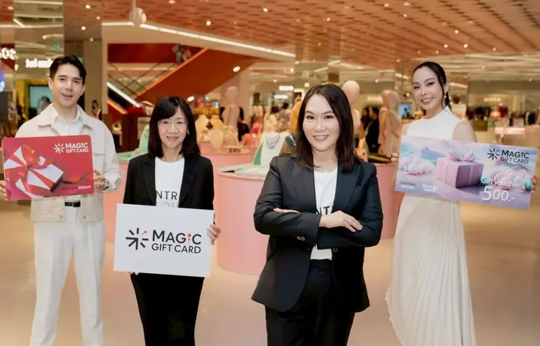 กลุ่มเซ็นทรัล พลิกโฉม "เมจิก กิฟต์ การ์ด" บัตรเดียวตอบโจทย์ช้อป-ชิม มุ่งเป้า 1,400 ล้าน พร้อมเปิดตัวเวาเชอร์รักษ์โลก