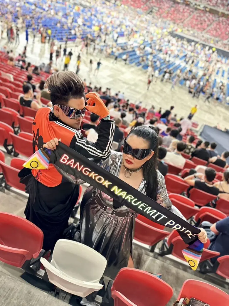 ตัวแทนคนไทย เก่ง ธชย ลัดฟ้าดู Lady Gaga ในฐานะผู้ร่วมสร้างเพลงธีม Bangkok Pride 2025