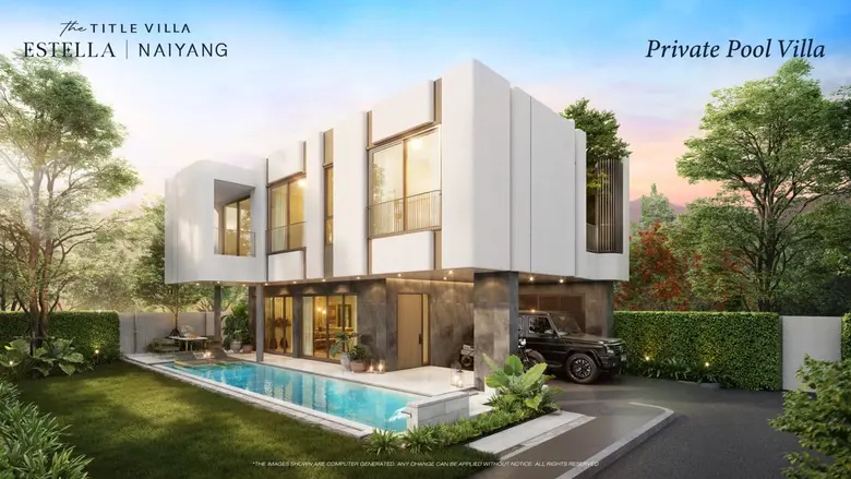 ร่มโพธิ์ พร็อพเพอร์ตี้ (TITLE) ปลื้ม เปิดตัว Private Pool Villa โครงการแรก "THE TITLE VILLA ESTELLA NAIYANG" สุดปัง ประกาศ Sold Out ทุกยูนิต ภายใน 2 เดือนที่เปิดจอง