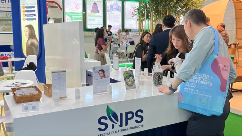 SNPS โชว์นวัตกรรมความงามและสุขภาพ จากสารสกัดจากธรรมชาติ ในงาน Indonesia Cosmetic Ingredients 2025