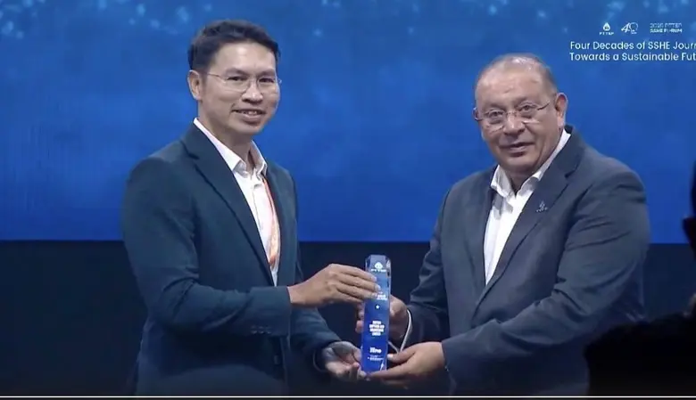 บริษัท ยูนิไทยชิปยาร์ด แอนด์ เอนจิเนียริ่ง จำกัด รับรางวัล  CEO SSHE Excellence Award 2024 จาก PTTEP