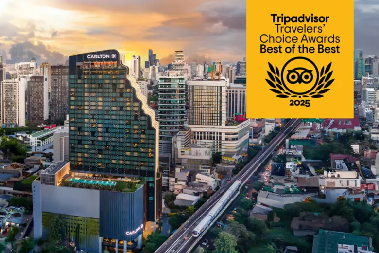 Carlton Hotel Bangkok Sukhumvit Celebrates 2025 Tripadvisor "Best of the Best" Award — Ranked No. 2 Hotel in Thailand