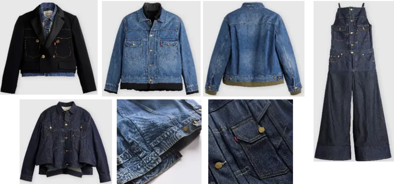 Levi's(R) และ sacai เปิดตัวคอลเลกชันใหม่ที่พลิกโฉมไอคอนเดนิมด้วยดีไซน์ลูกผสมสุดล้ำ