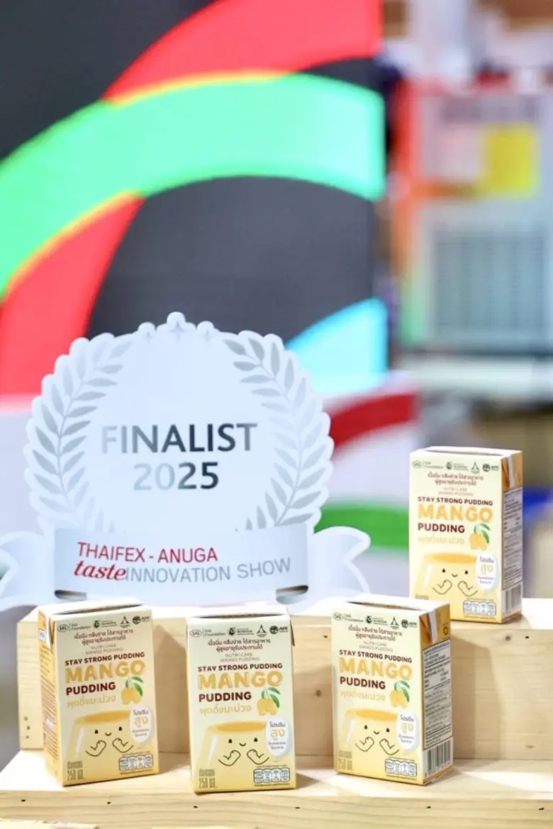 "NUTRI-CARE MANGO PUDDING" นวัตกรรมอาหารกลืนง่าย สารอาหารครบ ตอบโจทย์ผู้สูงวัย พร้อมหนุนเกษตรกรไทย