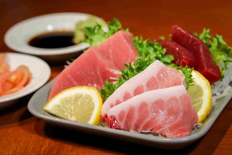 Bluefin Tuna Cutting Show at the Emerald Hotel