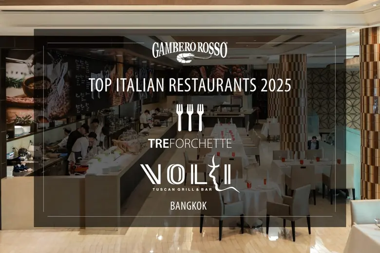 Volti Tuscan Grill &amp; Bar Honoured with "Tre Forchette" Award by Gambero Rosso