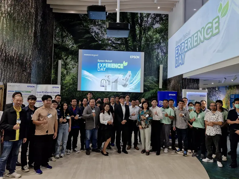 เอปสัน จัดงาน "Epson Robot Experience Day 2025" เสริมศักยภาพบุคลากรอุตสาหกรรมไทย