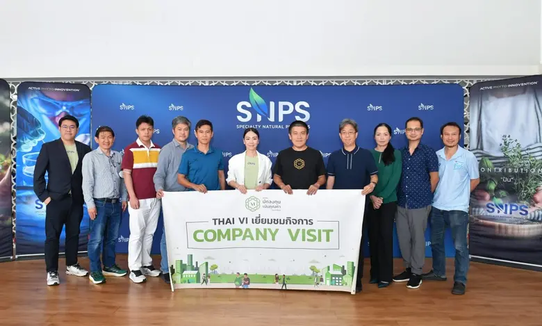 "SNPS" ต้อนรับสมาคมนักลงทุนเน้นคุณค่า (THAI VI) เยี่ยมชมธุรกิจ พร้อมนำเสนอวิสัยทัศน์สู่การเติบโตอย่างยั่งยืน