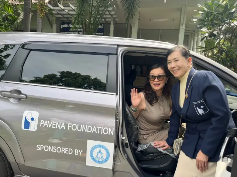 Pavena Foundation for Children & Women Receives Vehicle Donation from the International Women's Club of Thailand