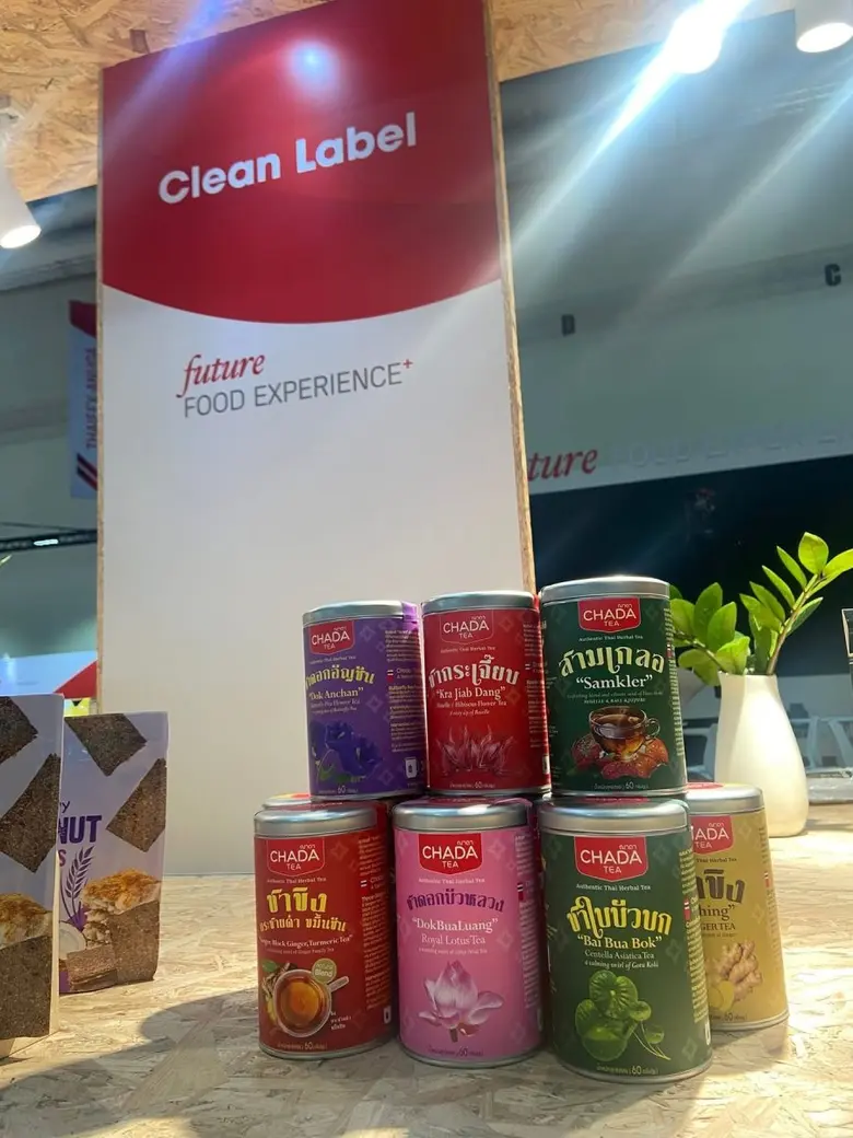 ชาใส่ใจสุขภาพ 'Chada Tea' ได้รับคัดเลือกแสดงในโซน Future Food Showcase ณ งาน THAIFEX - ANUGA ASIA 2025