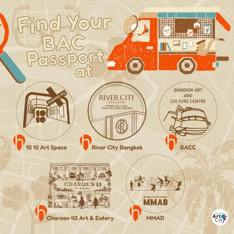 Bangkok Transforms Into a Creative Playground with BAC Passport: Summer Edition 2025 24 Venues, 4 Art Routes, and Hands-On Collaborations Invite Everyone to Join the Adventure
