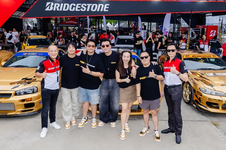 บริดจสโตน จับมือ TOP SECRET THAILAND และ STREET DOC ปลุกความมันส์ เอาใจแฟนมอเตอร์สปอร์ต ในมหกรรมความเร็วสุดยิ่งใหญ่ของคนรักรถ "IMPACT Speed Fest 2025"