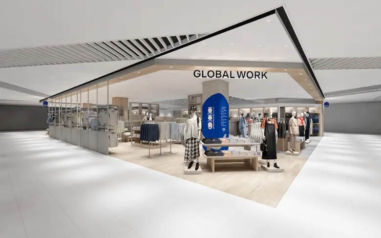 GLOBAL WORK แบรนด์แฟชั่นสัญชาติญี่ปุ่น เปิดตัวที่ไทยเป็นสาขาแรกในเอเชียตะวันออกเฉียงใต้