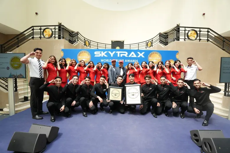 แอร์เอเชีย คว้ารางวัลสายการบินราคาประหยัดที่ดีที่สุดในโลก 16 ปีซ้อน จากเวที Skytrax ประจำปี 2568