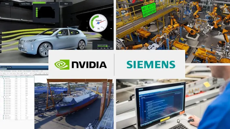 Siemens and NVIDIA expand partnership to accelerate AI capabilities in manufacturing