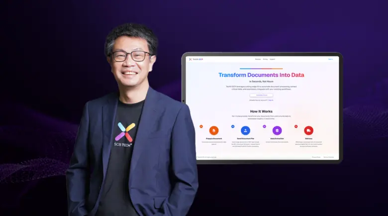 SCB TechX Launches OCR Service: AI &amp; LLM-powered Digital Document Conversion