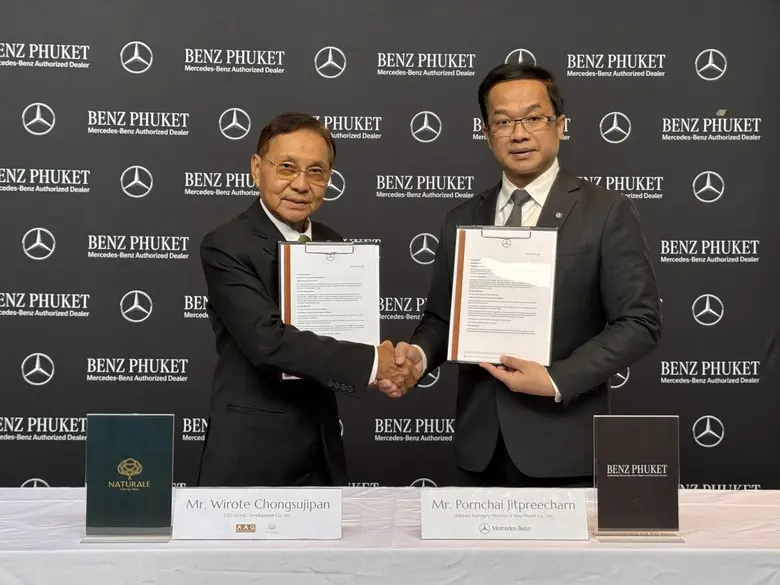 "Naturale Phuket Luxury Pool Villas" จับมือ "Benz Phuket" มอบประสบการณ์การอยู่อาศัยหรู พร้อมสิทธิพิเศษเหนือระดับสำหรับผู้อยู่อาศัย