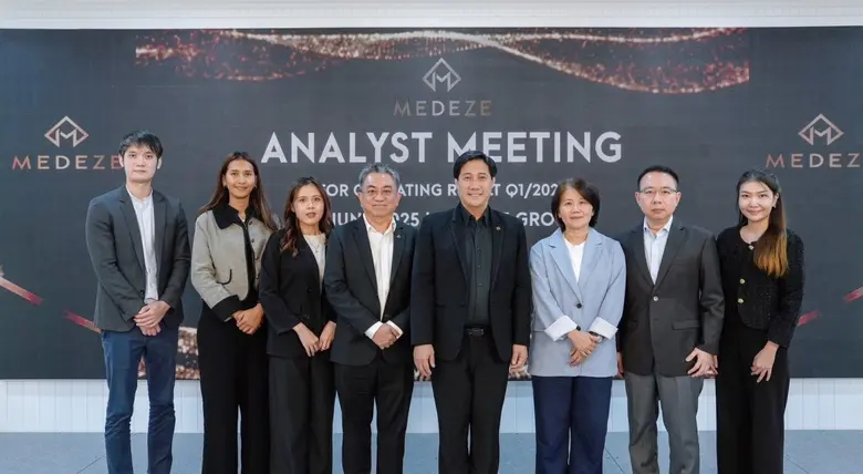 "MEDEZE" ย้ำบทบาทผู้นำธนาคารสเต็มเซลล์ไทย โชว์กำไร Q1/68 พุ่ง