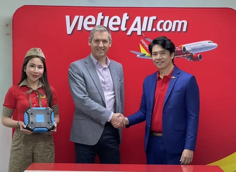 เวียตเจ็ทไทยแลนด์ ร่วมมือ Bluebox เปิดตัวระบบความบันเทิงบนเครื่องบินครั้งแรก พร้อมมอบประสบการณ์ดิจิทัลเหนือระดับ