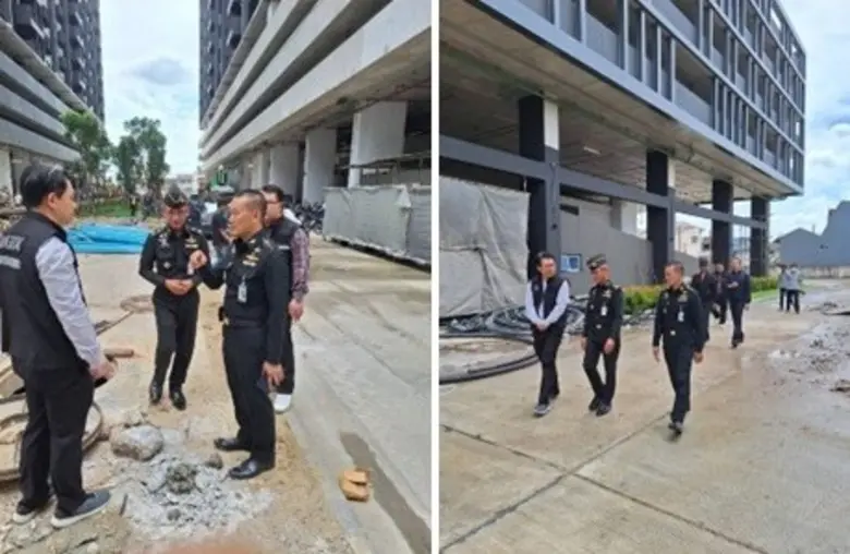 เขตบางซื่อรุดตรวจสอบแก้ปัญหาความเดือดร้อนจากโครงการก่อสร้างที่พักอาศัยสำนักงานปลัดกระทรวงกลาโหม