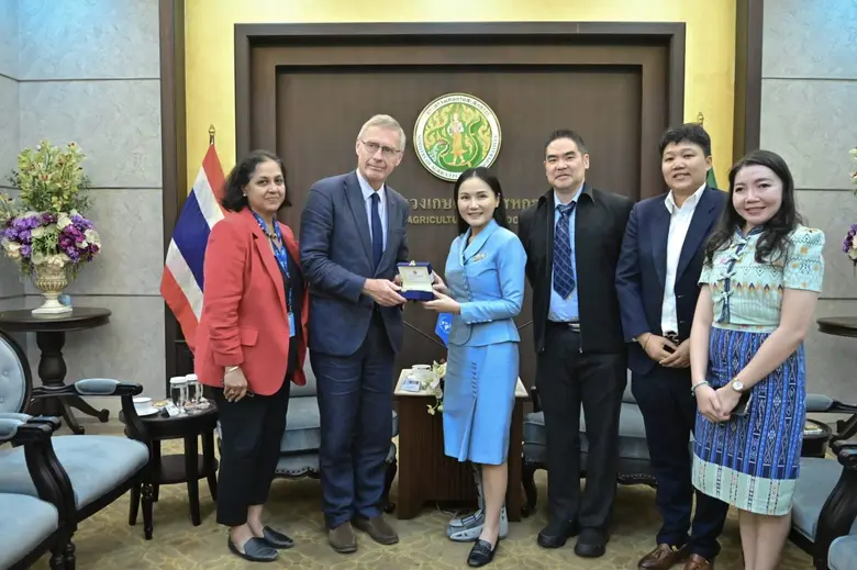 "รมว.นฤมล" กระชับสัมพันธ์ ไทย - IFAD เสริมแกร่งสำนักงานภูมิภาคเอเชียแปซิฟิก ยืนยัน ไทยพร้อมสนับสนุนเต็มที่ เพื่อยกระดับเกษตรกรรมให้เข้มแข็ง มั่นคง