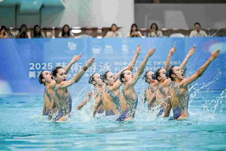 การแข่งขัน "MGM Artistic Swimming Elite Extravaganza & Macao Open Competition 2025" ปิดฉากความสำเร็จอย่างยิ่งใหญ่