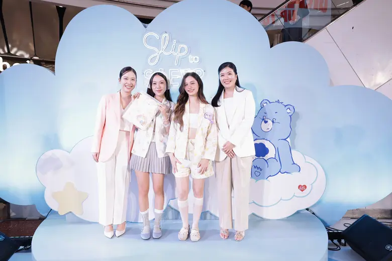 "Sliptosleep" เปิดตัว Friend of Brand คนแรก "วี วิโอเลต" เผยคอลเลกชันใหม่สุดน่ารัก "Sliptosleep x Care Bears(TM)"
