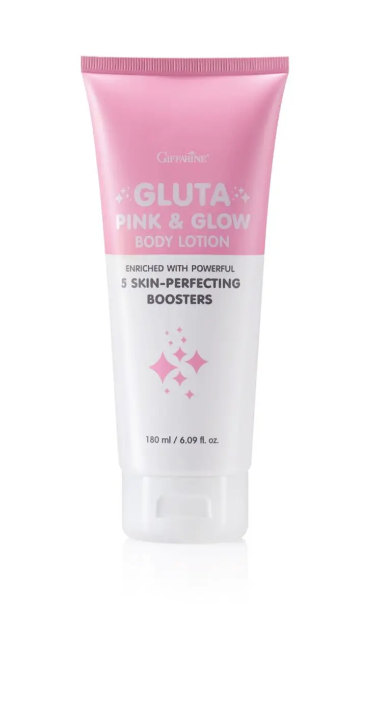 กิฟฟารีน แนะนำไอเท็มเด็ด "GIFFARINE GLUTA PINK &amp; GLOW BODY LOTION" ผลิตภัณฑ์ดูแลผิวกาย