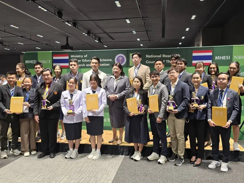 วว. คว้ารางวัลการประกวดผลงานวิจัย สิ่งประดิษฐ์ นวัตกรรม ในเวทีนานาชาติ 2025 Japan Design, Idea and Invention Expo (JDIE 2025) ณ เมืองโตเกียว ประเทศญี่ปุ่น