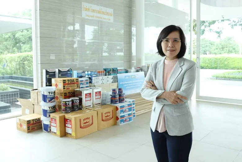 โฮมโปร - เมกาโฮม ผนึกกำลัง TOA มอบวัสดุและอุปกรณ์ซ่อมแซมห้องน้ำและอาคาร "บ้านพิงพัก" ด้วยแนวคิด "มากกว่าที่พัก...แต่คือที่พักใจ" ส่งต่อความอบอุ่น สร้างพื้นที่ความสุขสำหรับผู้ป่วย