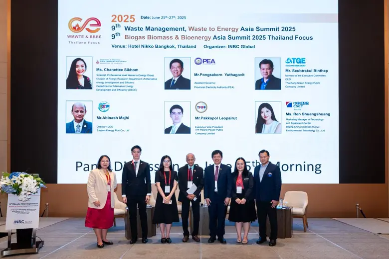 TGE ร่วมสัมมนา "9th Waste Management &amp; Waste to Energy Asia Summit 2025 Thailand Focus, (Co-organized with 9th Biogas Biomass &amp; Bioenergy Asia Summit 2025)"