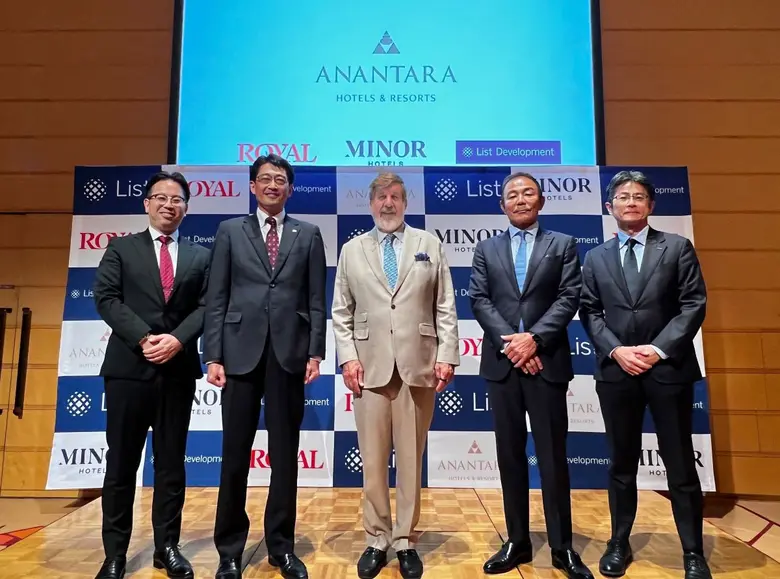 Royal Minor จับมือ List Development ลงนามโครงการโรงแรมอนันตราแห่งแรกในญี่ปุ่น