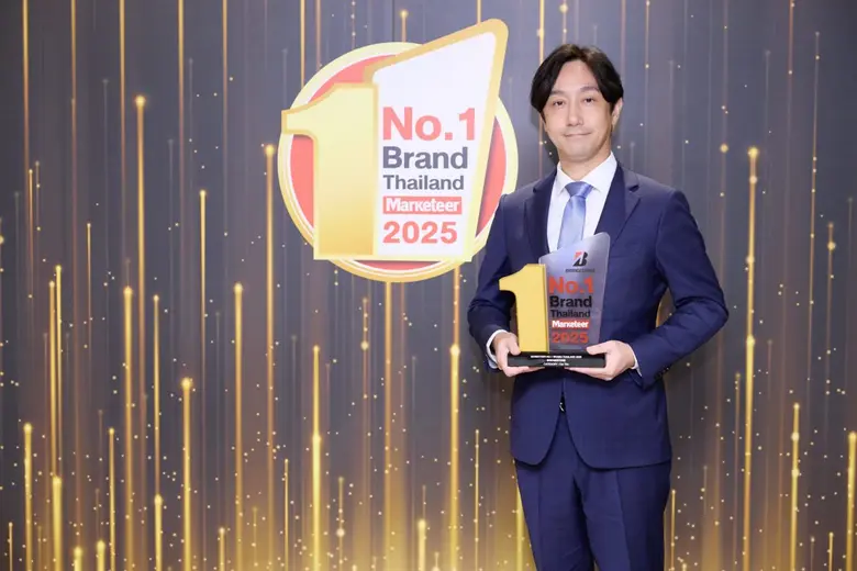 Bridgestone Receives the "Marketeer No.1 Brand Thailand 2025" Award, Winning the No.1 Brand in Thai Consumers' Hearts for 14th Consecutive Years