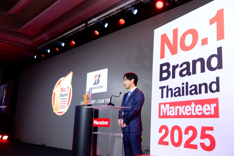 Bridgestone Receives the "Marketeer No.1 Brand Thailand 2025" Award, Winning the No.1 Brand in Thai Consumers' Hearts for 14th Consecutive Years