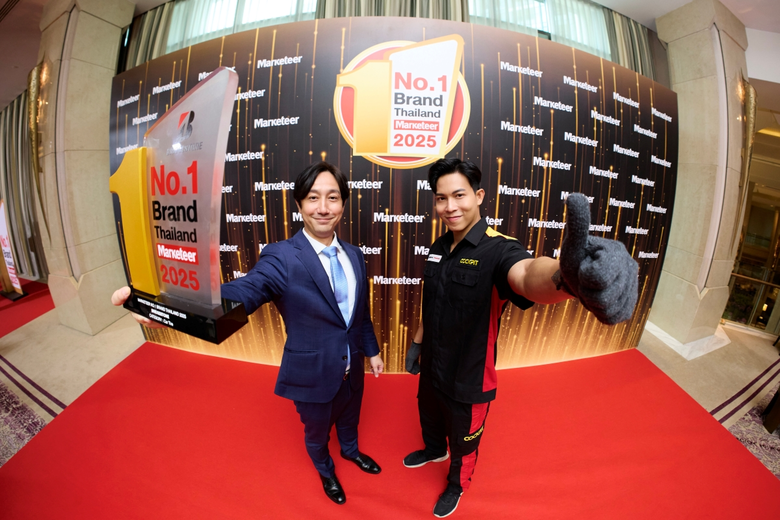 Bridgestone Receives the "Marketeer No.1 Brand Thailand 2025" Award, Winning the No.1 Brand in Thai Consumers' Hearts for 14th Consecutive Years