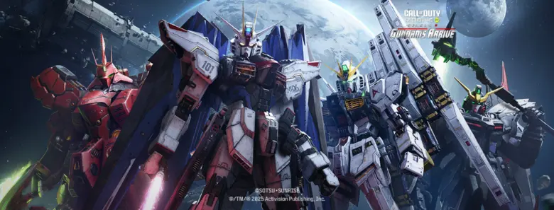 เปิดศึก Garena Call of Duty(R) Mobile ซีซัน 6 'Gundams Arrive' ทะยานสู่สมรภูมิบทใหม่ พร้อมทัพโมบิลสูทและอัปเดตจัดเต็ม