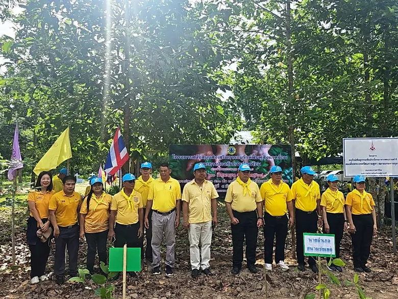 NPS ร่วมเพิ่มพื้นที่สีเขียวในชุมชนใน โครงการสนับสนุนส่งเสริมการอนุรักษ์ฟื้นฟูสิ่งแวดล้อม