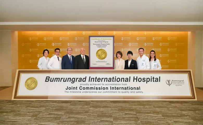 Bumrungrad Heart Institute and Bumrungrad Breast Center Achieve Accreditation from Joint Commission International Clinical Care Program Certification (JCI CCPC), Reinforcing Excellence in Patient Care Standards