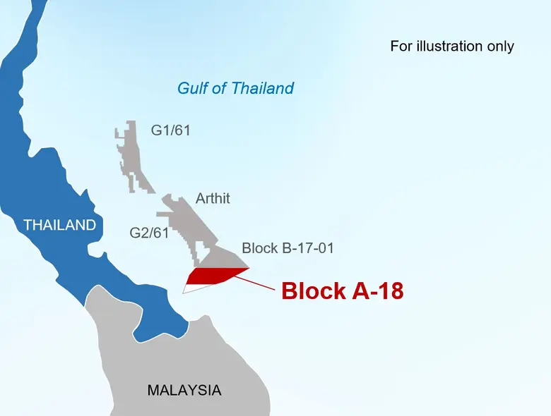 ปตท.สผ. เสริมความมั่นคงทางพลังงานให้กับประเทศ เข้าซื้อหุ้นของเชฟรอนเพื่อขยายการลงทุนในแปลง A-18 พื้นที่พัฒนาร่วมไทย-มาเลเซีย