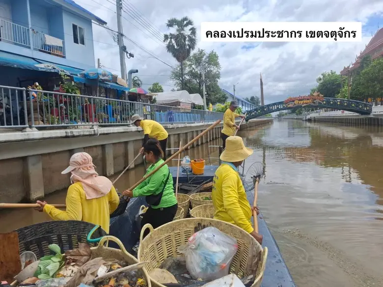 กทม. เข้มกวดขันลักลอบทิ้งขยะลงคลอง ติดกล้อง CCTV - จับปรับผู้กระทำผิด