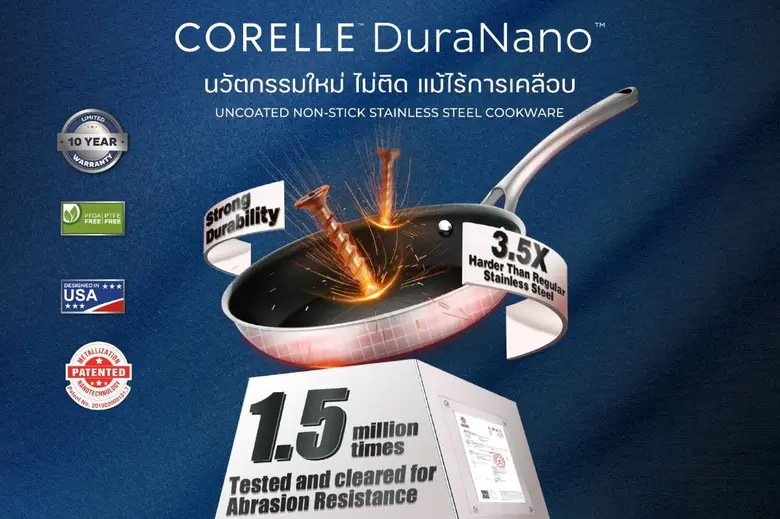 HPT ตั้งเป้าโต 20% รุกตลาด B2C ส่ง "Corelle DuraNano" บุกครัวไทย ดันยอดขายในประเทศโตต่อเนื่อง