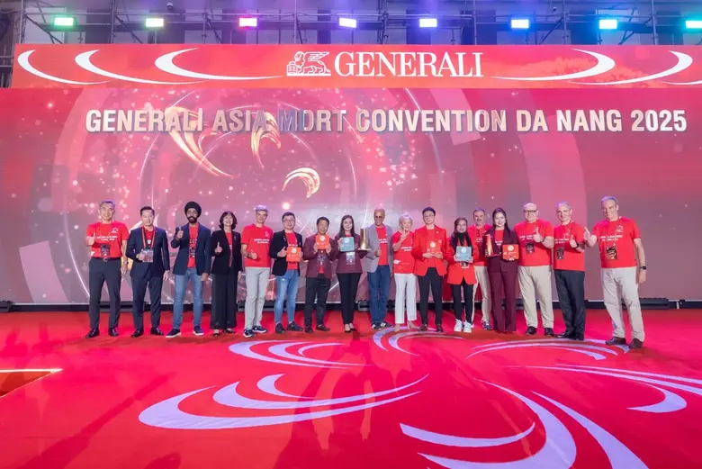 เจนเนอราลี่ ไทยแลนด์ คว้ารางวัลใหญ่ บนเวที Generali Asia MDRT Convention 2025