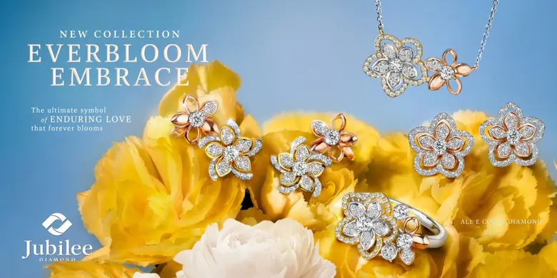 Jubilee Diamond เปิดตัว "Everbloom Embrace" ดอกไม้ประดับเพชรคอลเลกชันวันแม่ 2025 สื่อรักแท้อันเบ่งบานไม่มีวันสิ้นสุด