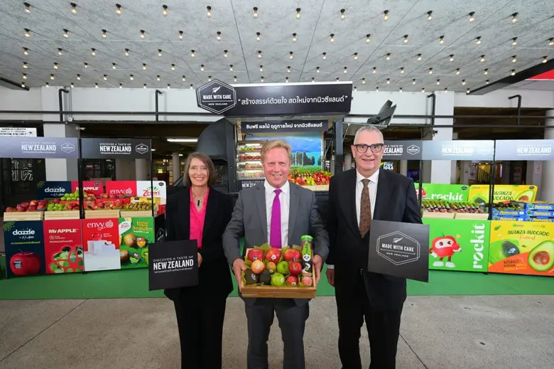 นิวซีแลนด์ส่งตรงความสดถึงไทย เปิดแคมเปญ "Made With Care New Zealand" พบคาราวานรถผลไม้ เปิดประสบการณ์ชิมผลไม้พรีเมียมกลางกรุง
